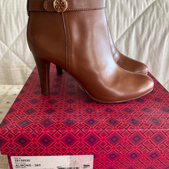 Almond Tory Burch booties - Picture 2 of 5